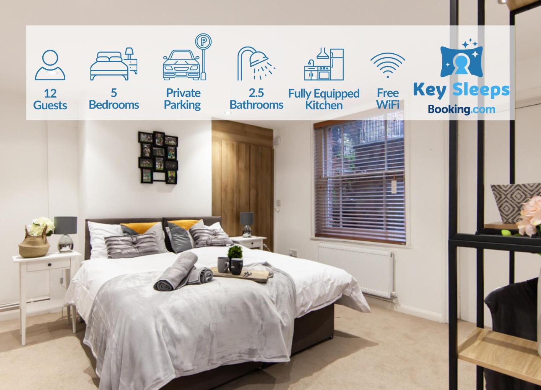 Holiday home Large House - Contractors & Families & Private Parking *